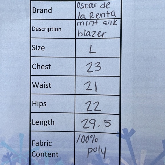 Vintage Oscar De La Renta Seafoam Mint Paisley Textured Robe Kimono sz L - Picture 10 of 12